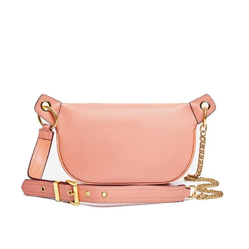 100% Genuine Leather Designer Waist Bags