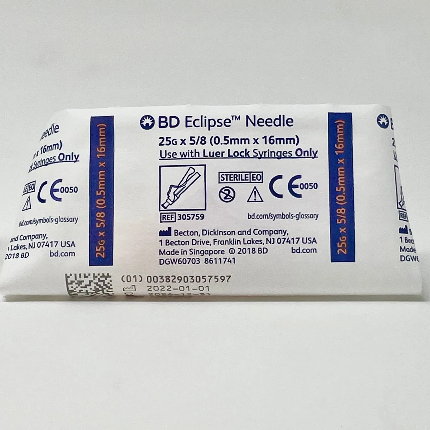 25G Needle Eclipse Safety | BD