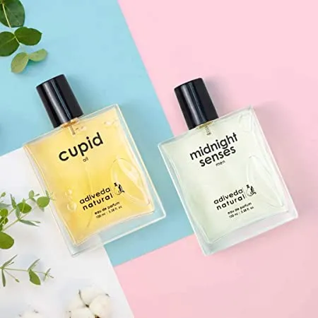 Adiveda Natural Cupid & Midnight Senses For Men And Women Eau de Parfum - 200 ml