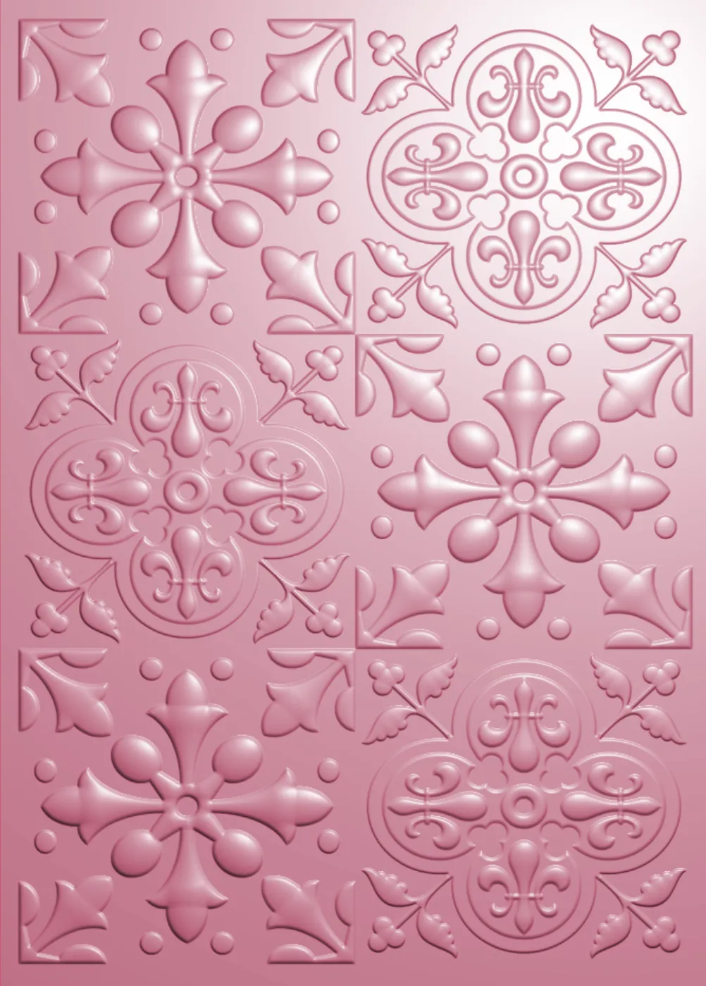 Arabian Nights 5" x 7" 3D Embossing Folder - Mosaic Tiles