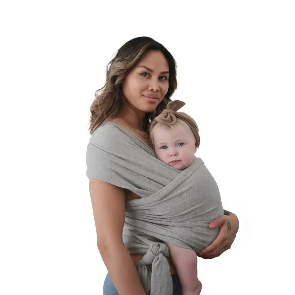 Baby Wrap - Gray Melange