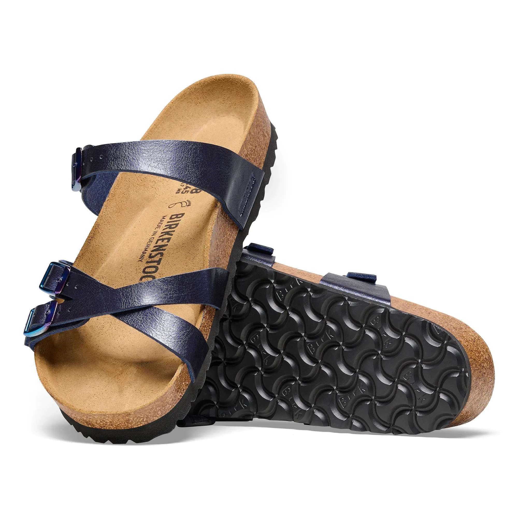 Birkenstock Franca graceful midnight Birko-Flor