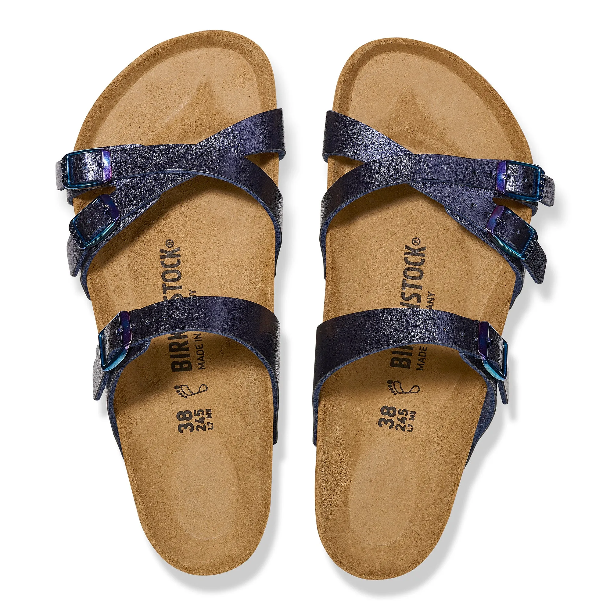 Birkenstock Franca graceful midnight Birko-Flor