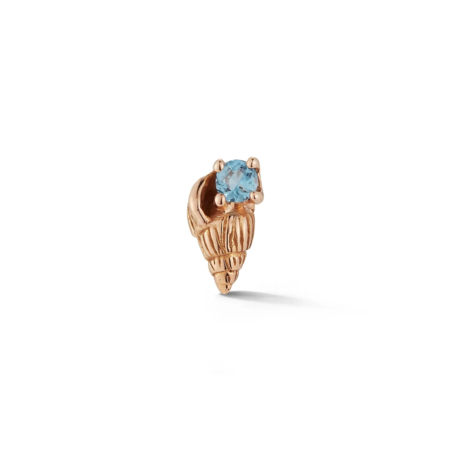 Bitsy Ursula Stud with Aquamarine - Open
