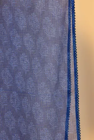 Blue Boota Doria Dupatta
