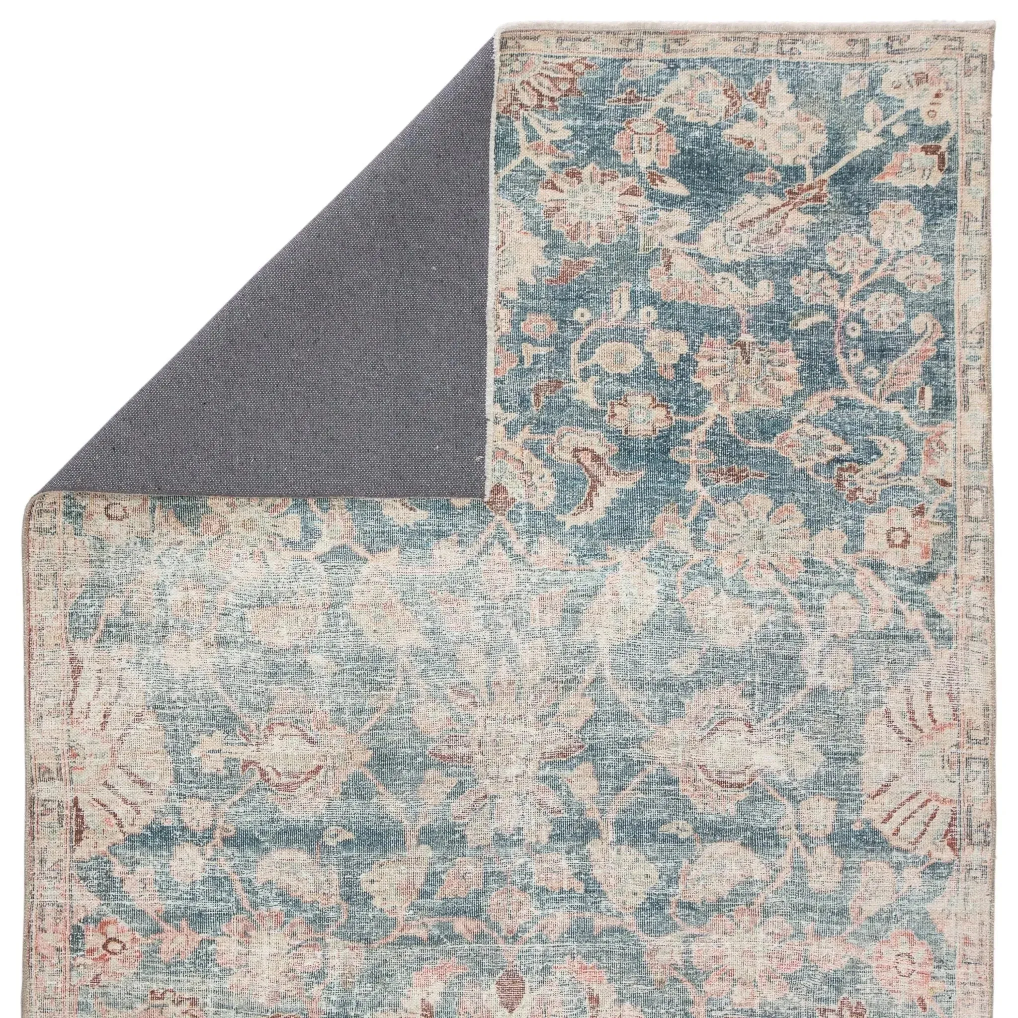 Boheme BOHO8 Dark Teal/Rust Rug