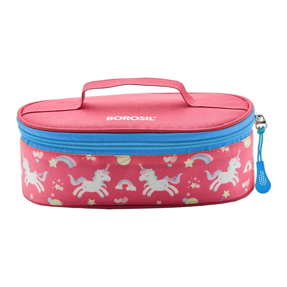 Borosil Candy Pink Lunchbox