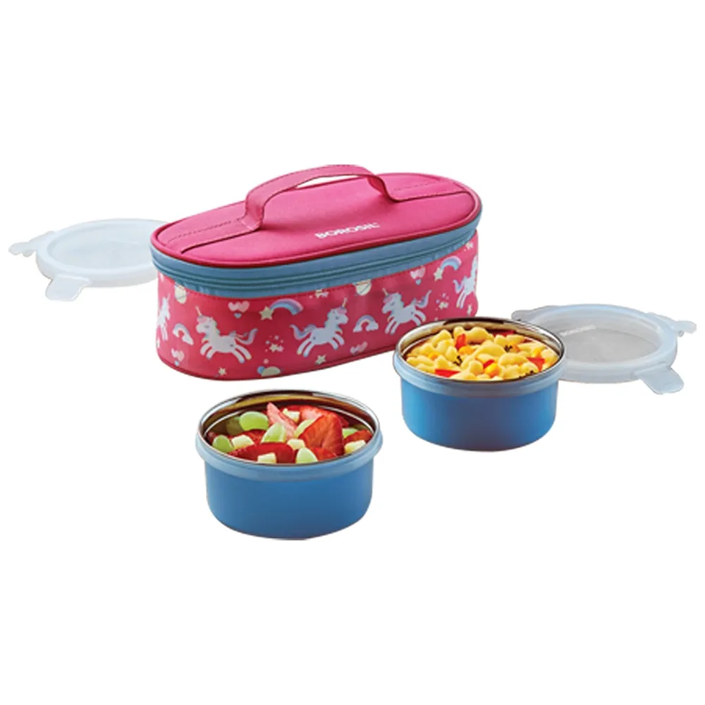 Borosil Candy Pink Lunchbox