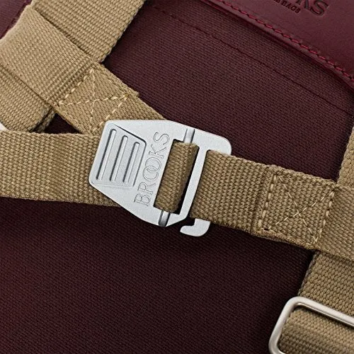 Brooks England Pickwick Day Pack, Chianti/Maroon, Small/12 L