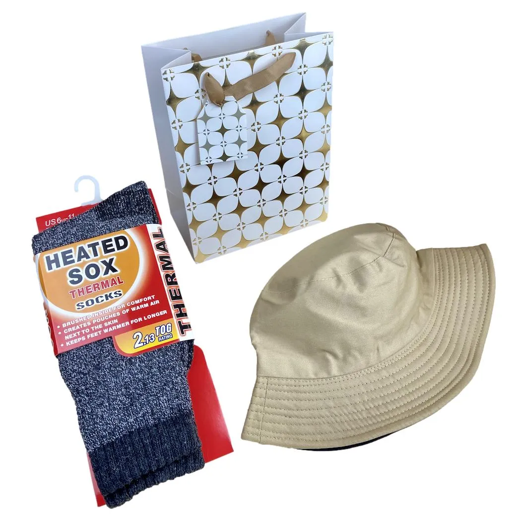 Bucket Hat & Socks