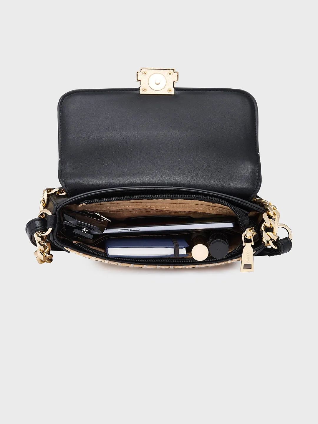 Caprese Georgia Sling Small Black