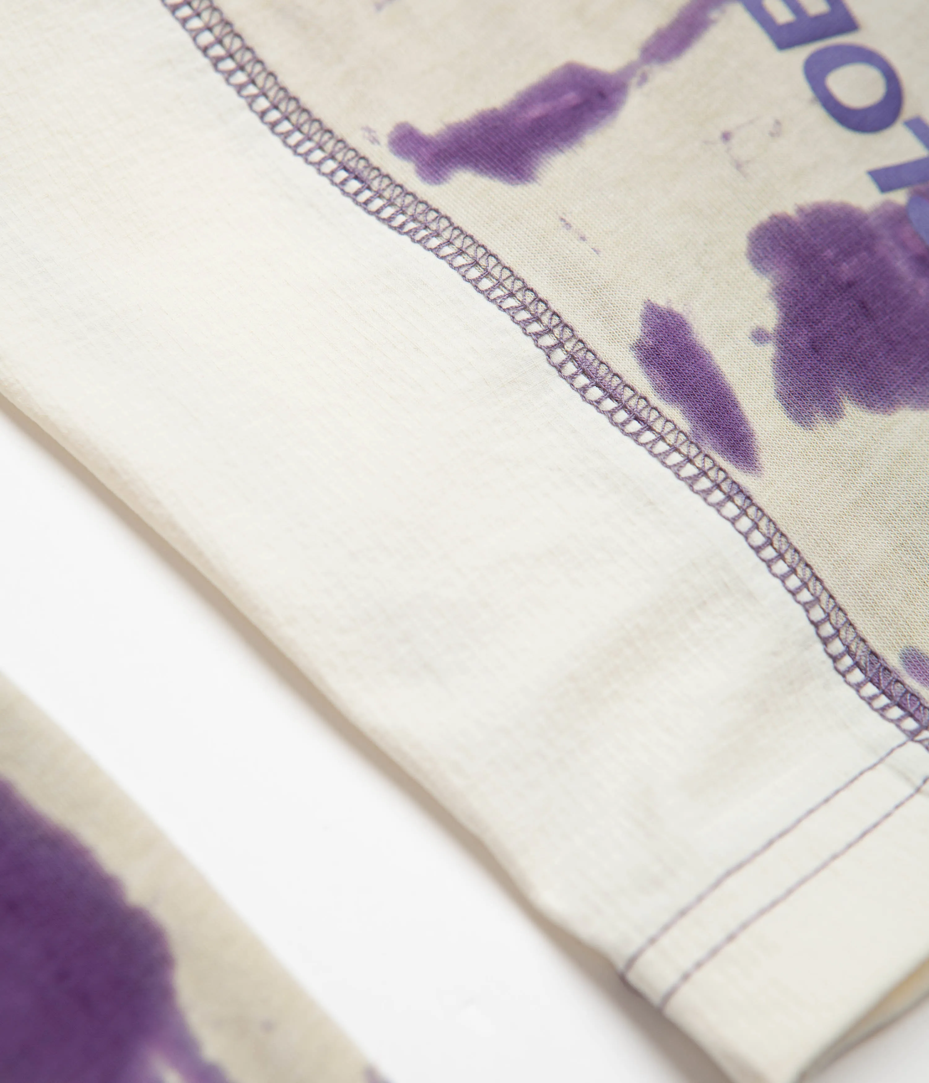 Carrier Goods Tie Dye Tech Long Sleeve T-Shirt - Purple