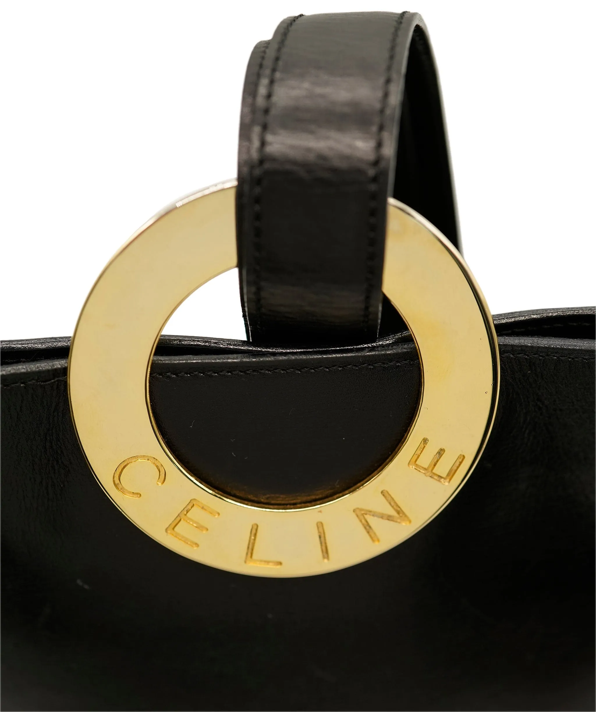 Celine black bucket bag ALC0288
