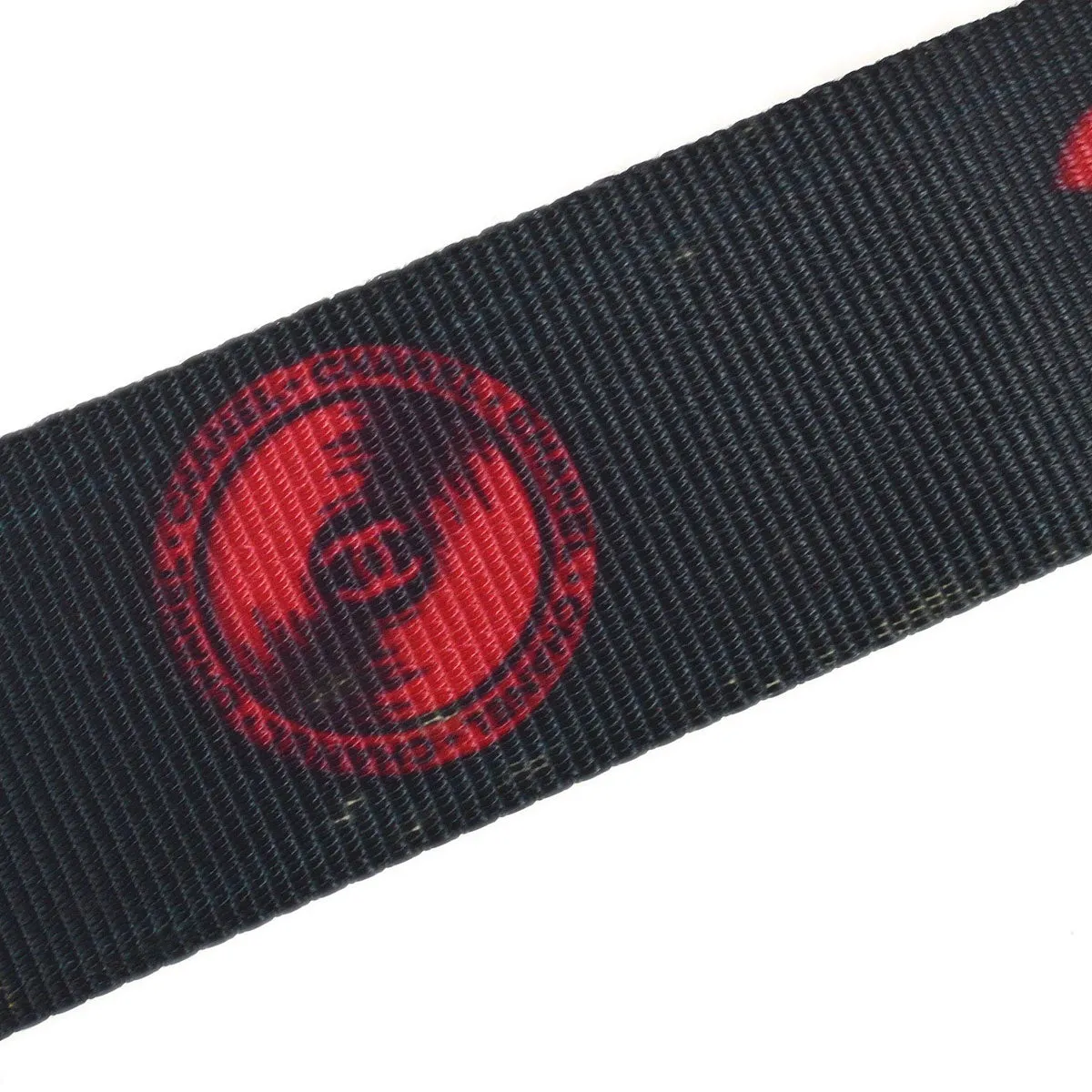 CHANEL 2004 Record Belt Black #80 GS02299c