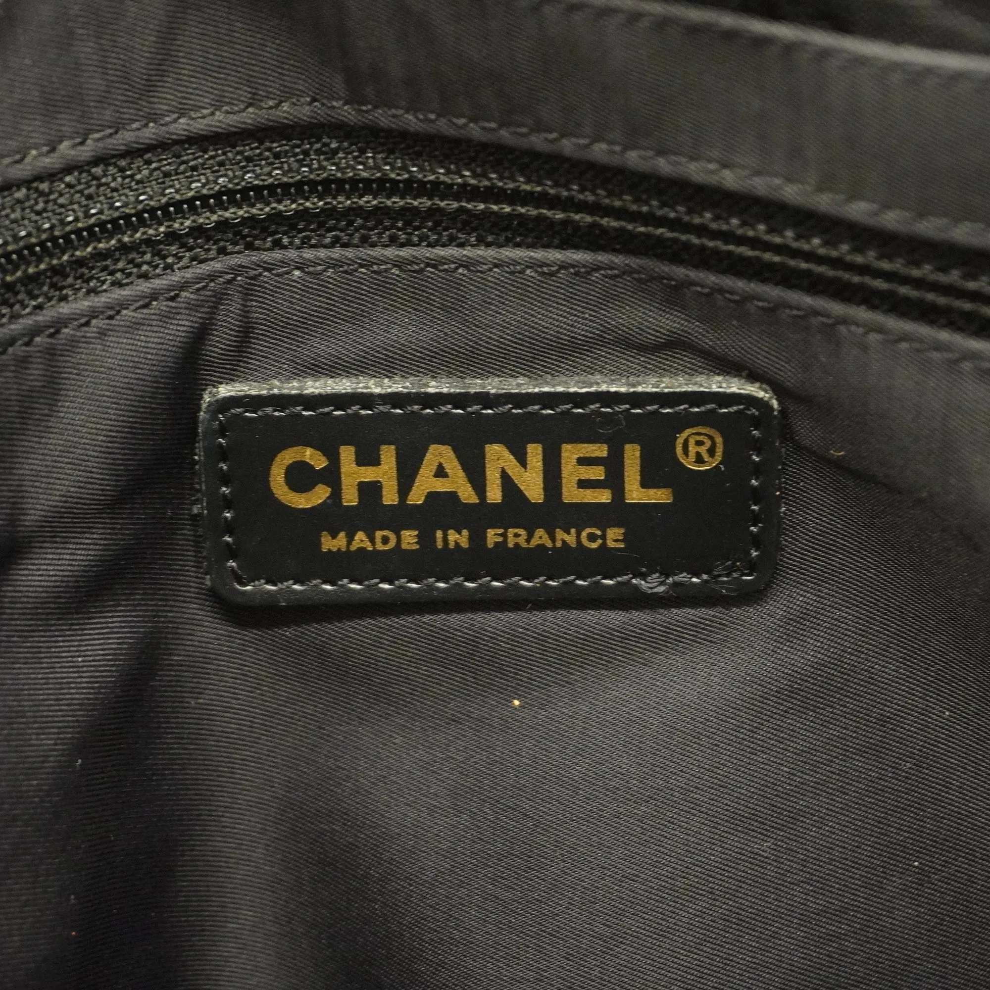 CHANEL   New Travel Line Tote Bag Women's Nylon Tote Bag Black