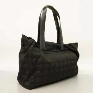 CHANEL   New Travel Line Tote Bag Women's Nylon Tote Bag Black