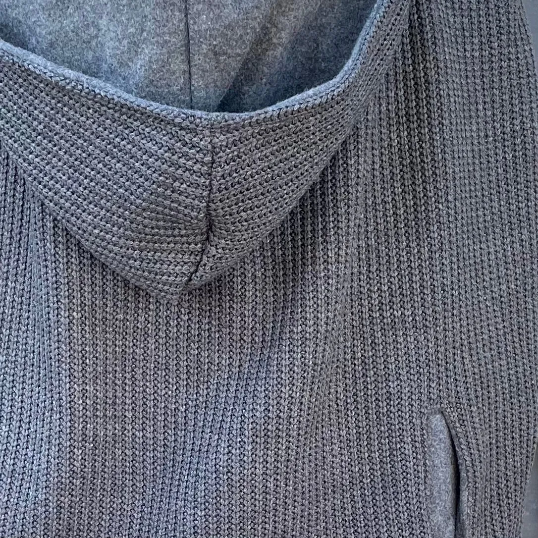 Charcoal Chunky Knitted- Sweater Knit Carrier Cover