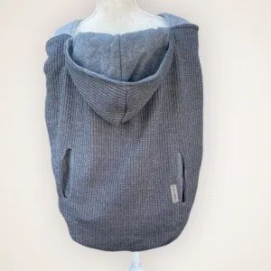 Charcoal Chunky Knitted- Sweater Knit Carrier Cover