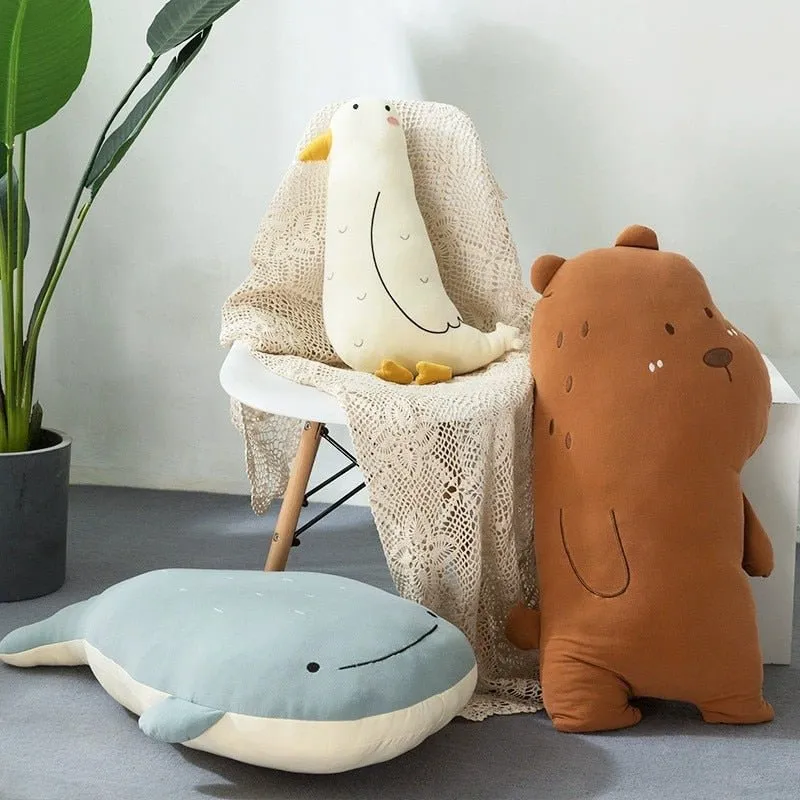 Charming Animal Cushion Set