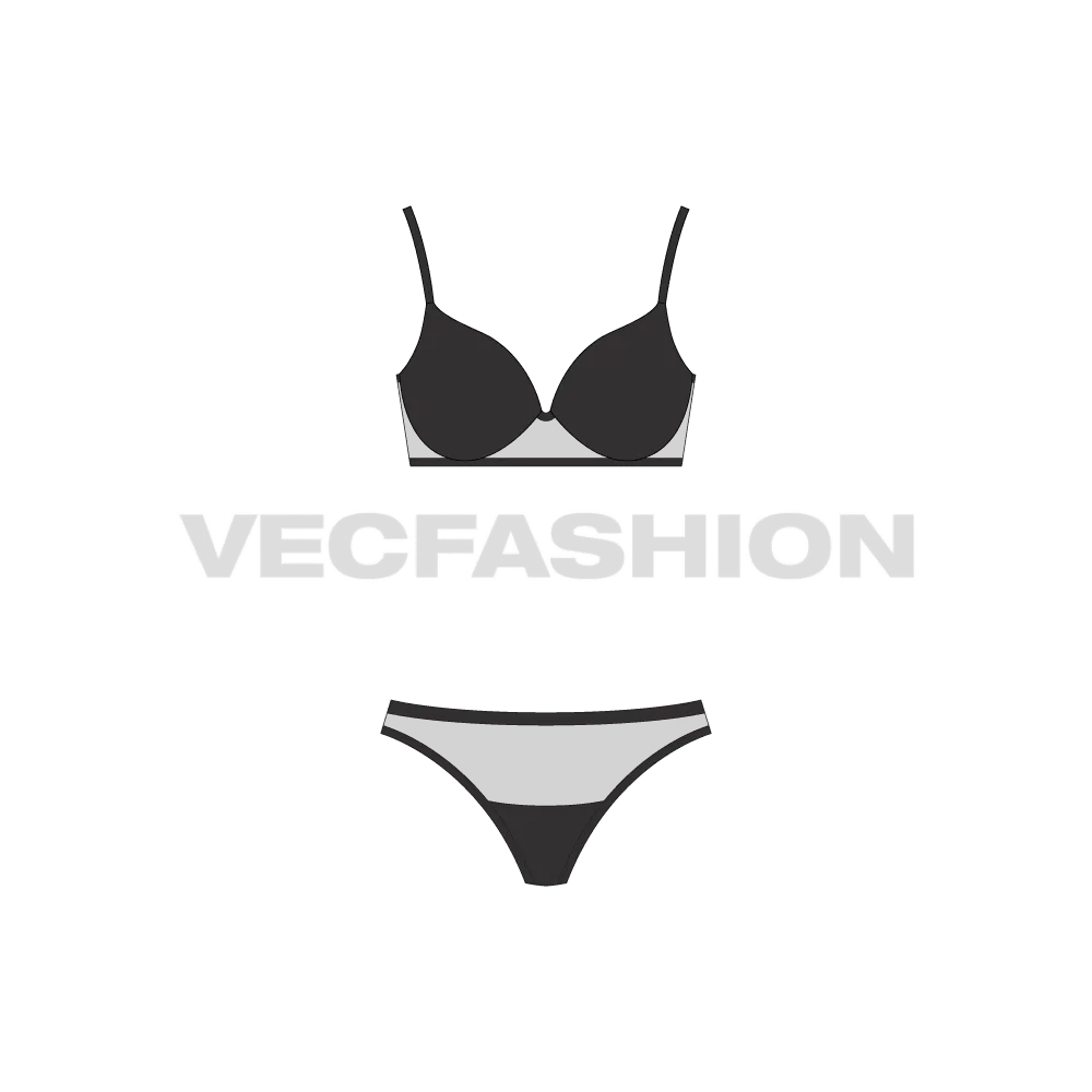 Contoured Sleek Push-up Bra