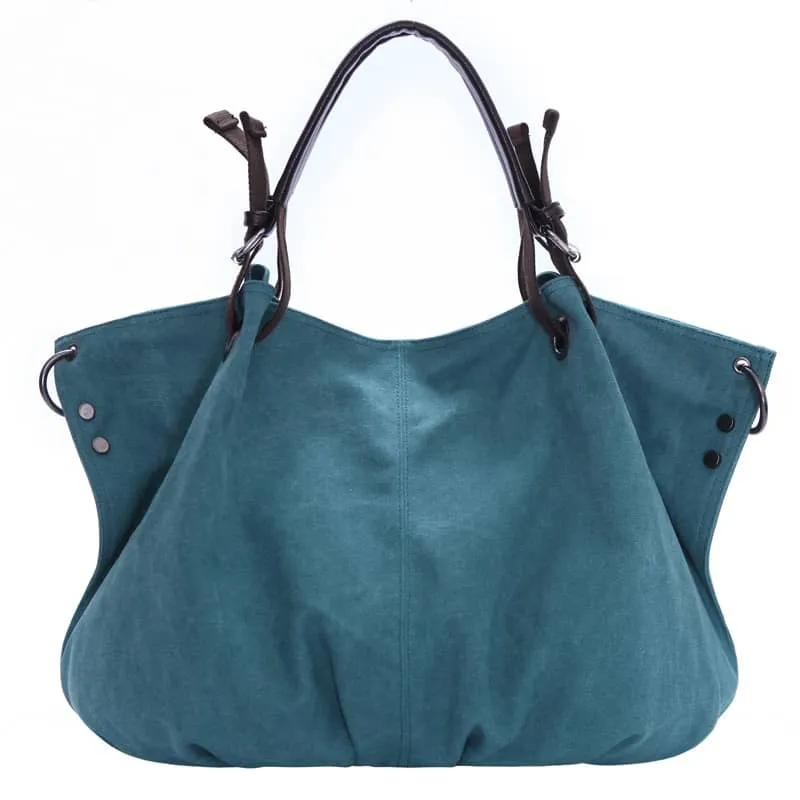 Crossbody Shoulder Canvas Bag Large Capacity Tote Bag