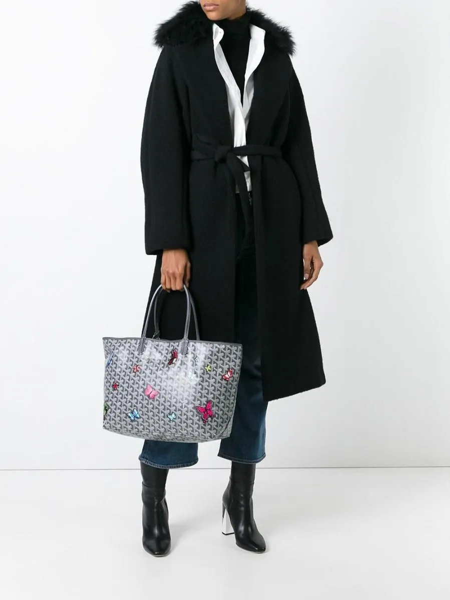Customised "Butterfly" Monogram St Louis Tote