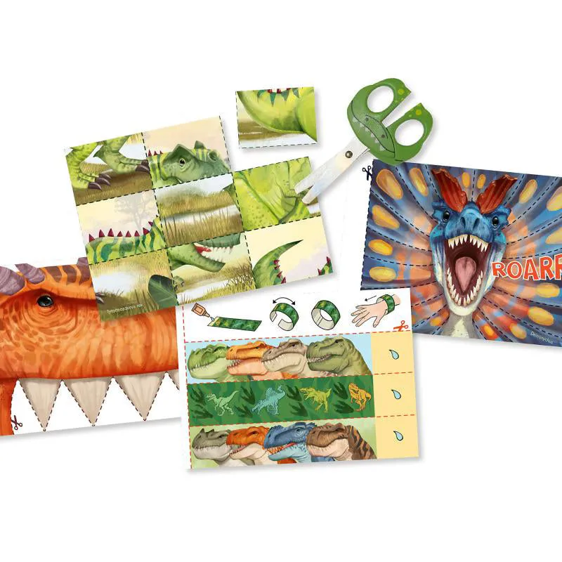 Depesche Dino World Snip Snap Book