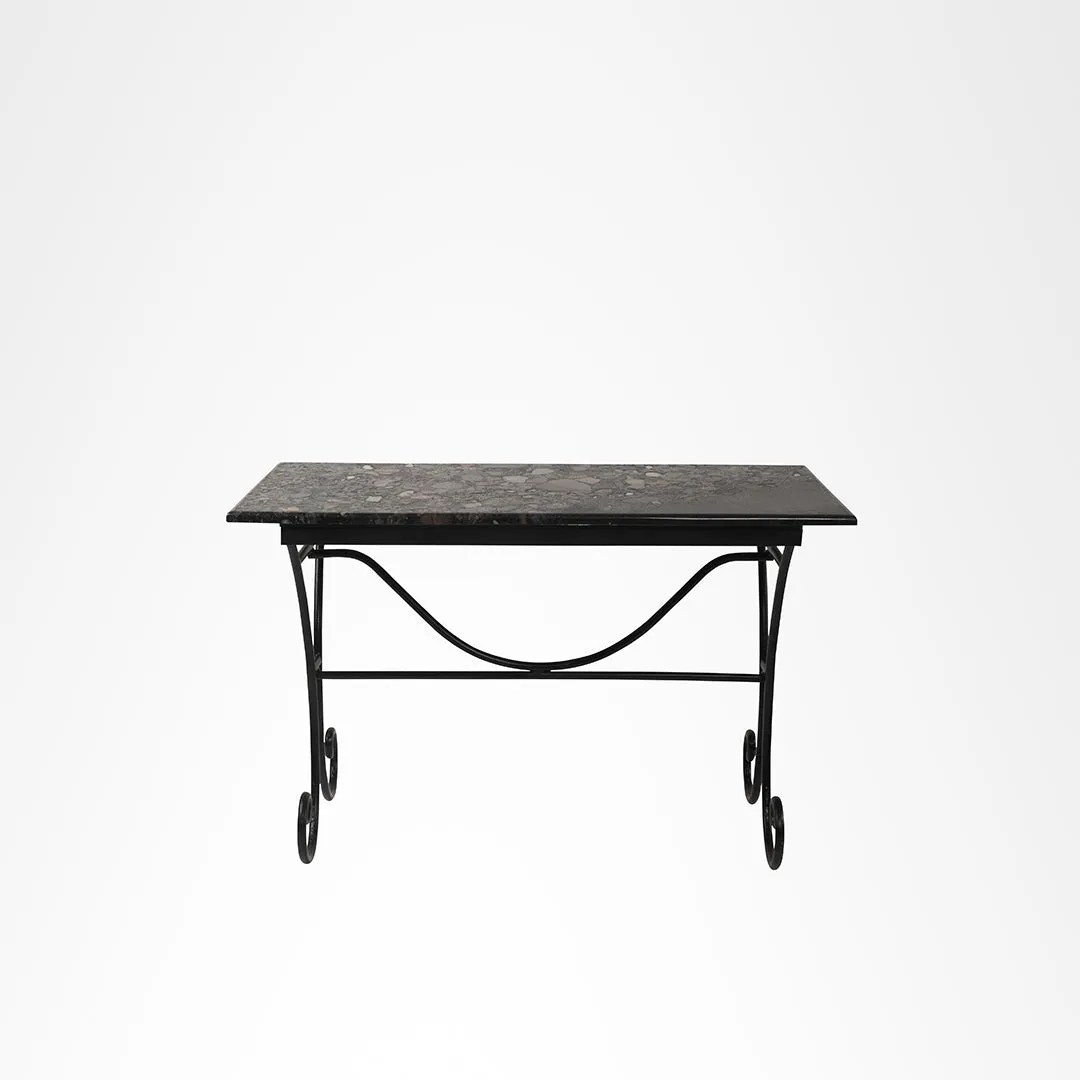 Ellis XIII Metal And Granite Table
