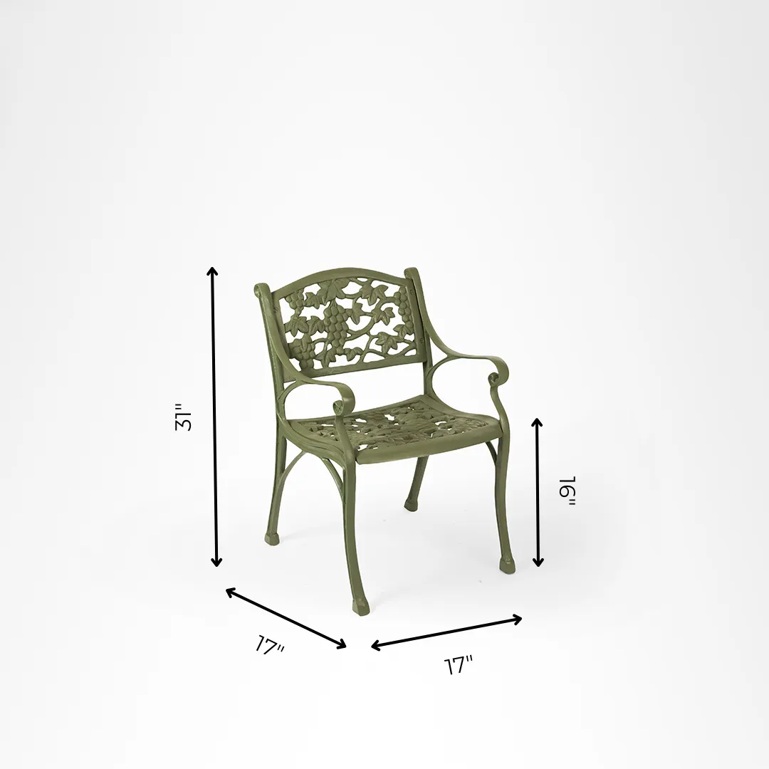 Ellis XIX Cast Iron Chair
