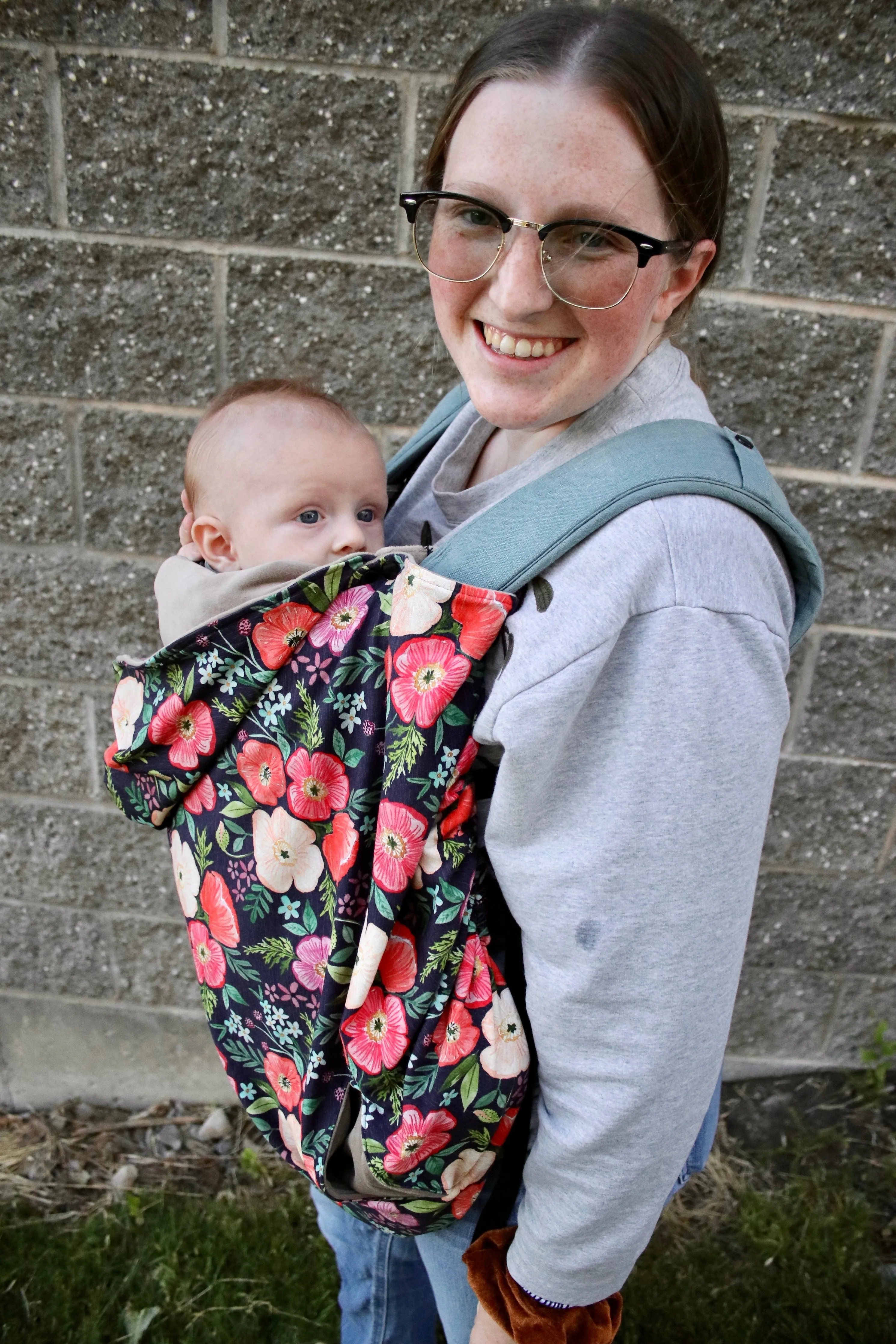 Fall Floral - Basic Carrier Cover