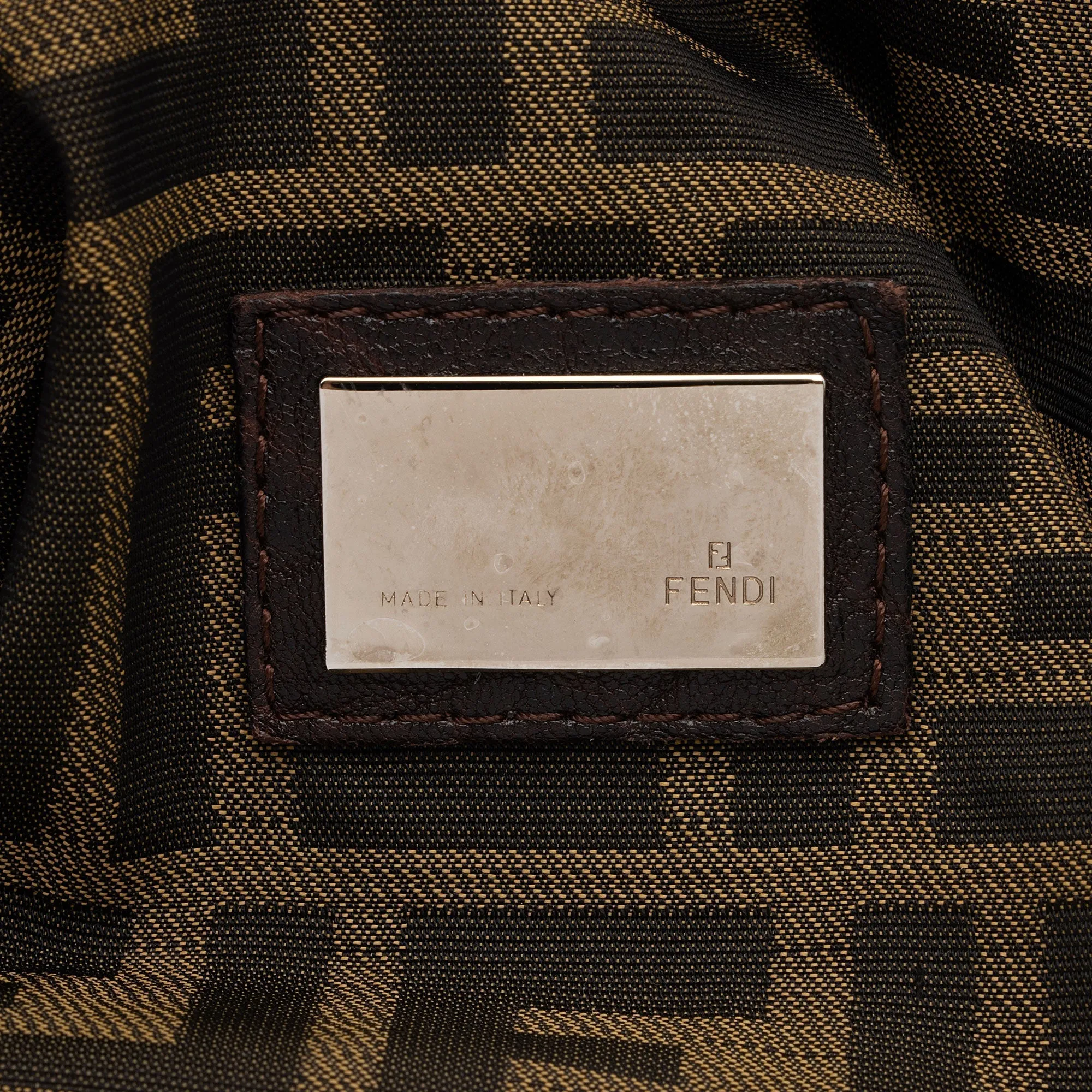 Fendi Leather Spy Satchel (SHF-1314Gg)