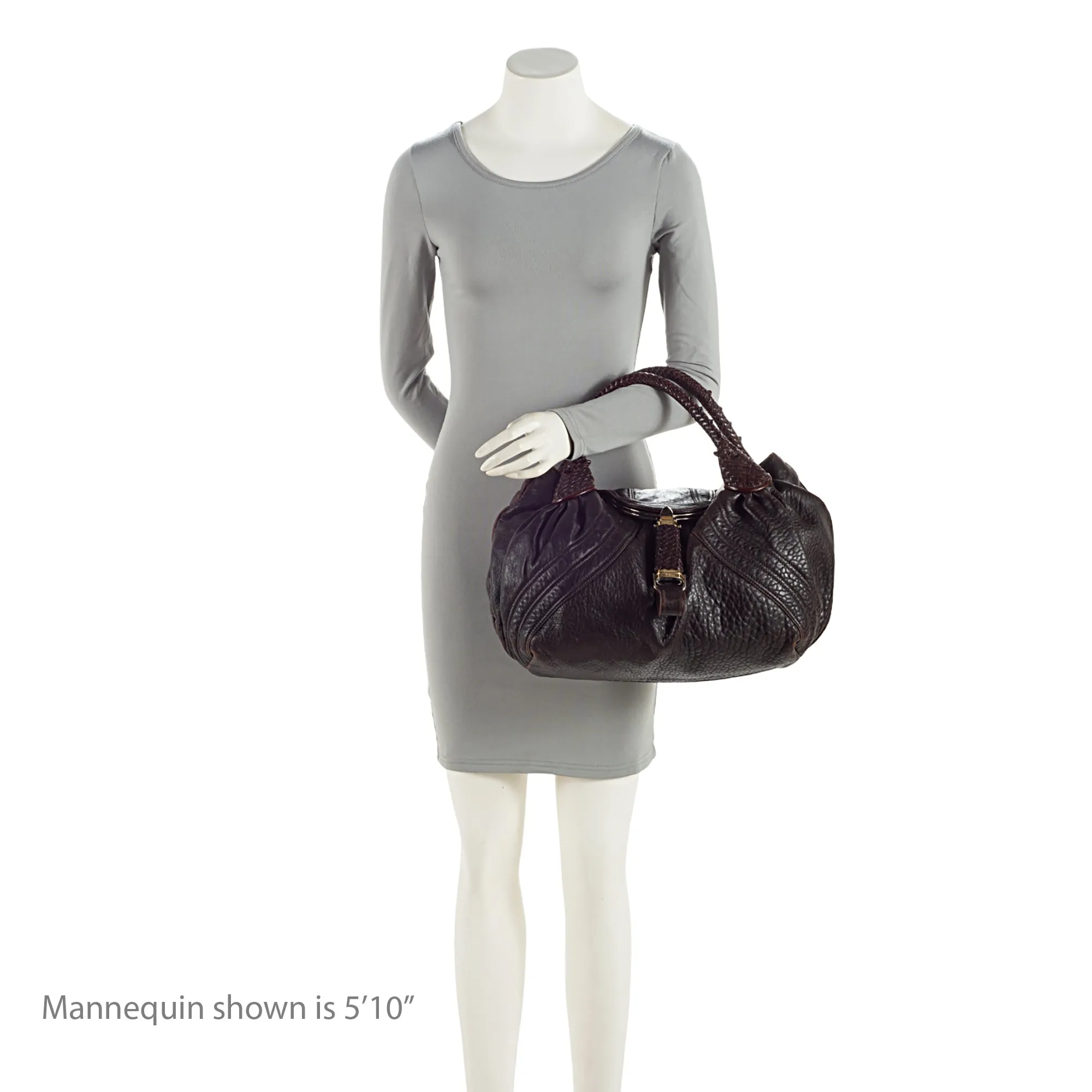 Fendi Leather Spy Satchel (SHF-1314Gg)