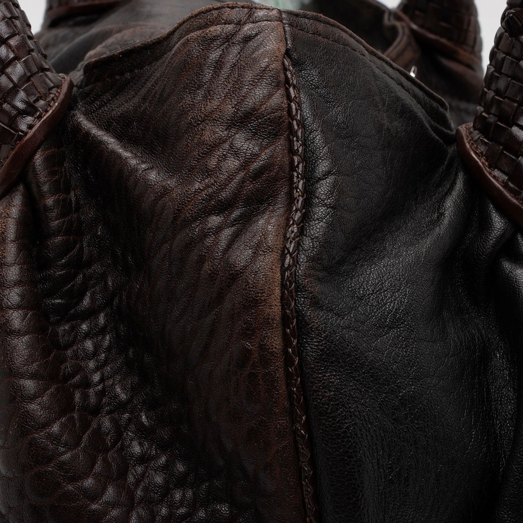Fendi Leather Spy Satchel (SHF-1314Gg)