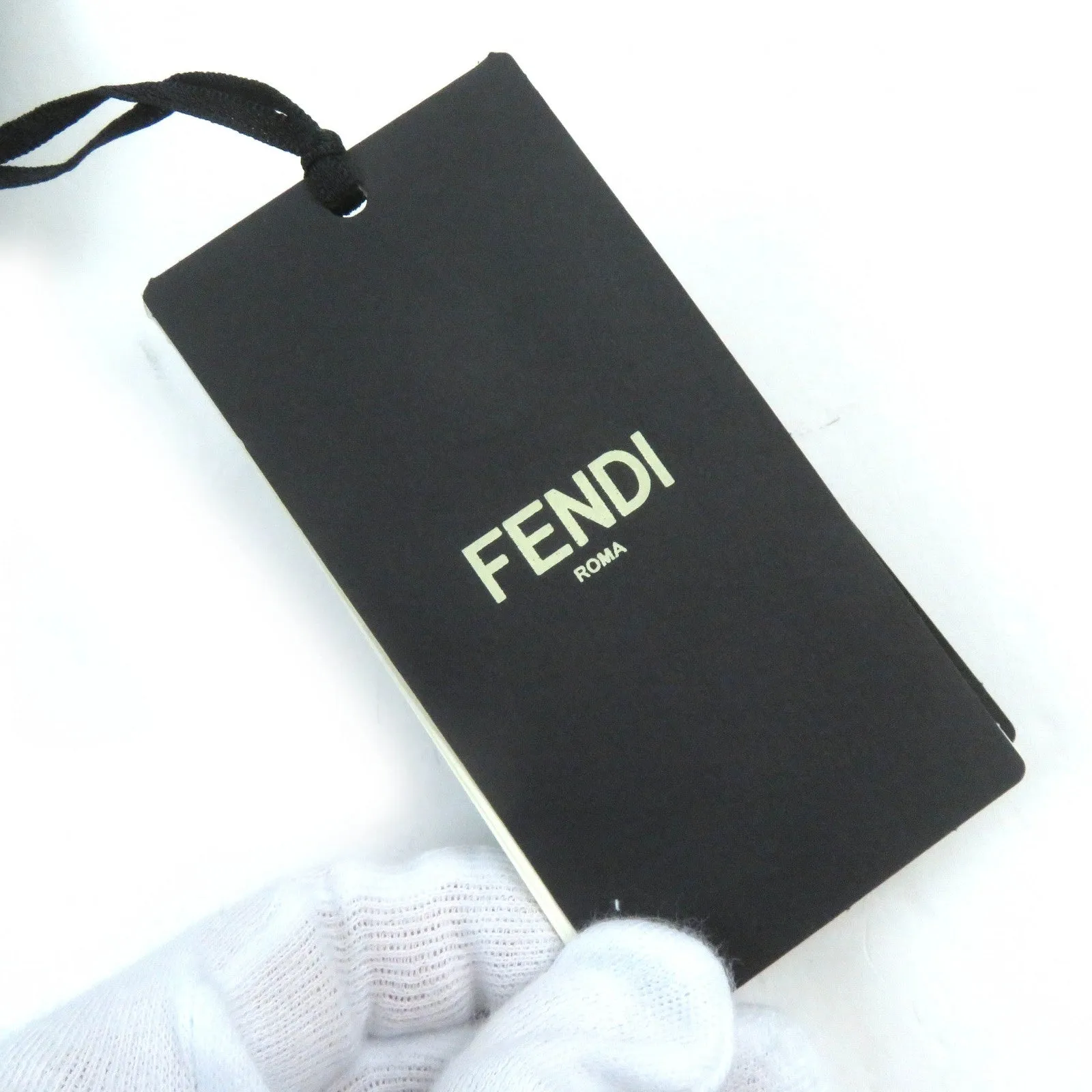 FENDI sweat FY0178 cotton black XL
