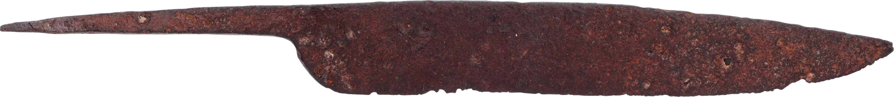 FINE CELTIC FIGHTING KNIFE C. 4TH-7TH CENTURY AD