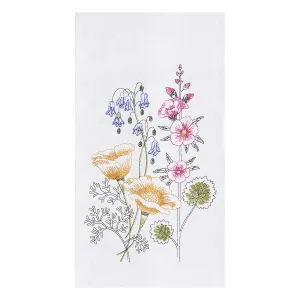 Floral Garden Kitchen Towel