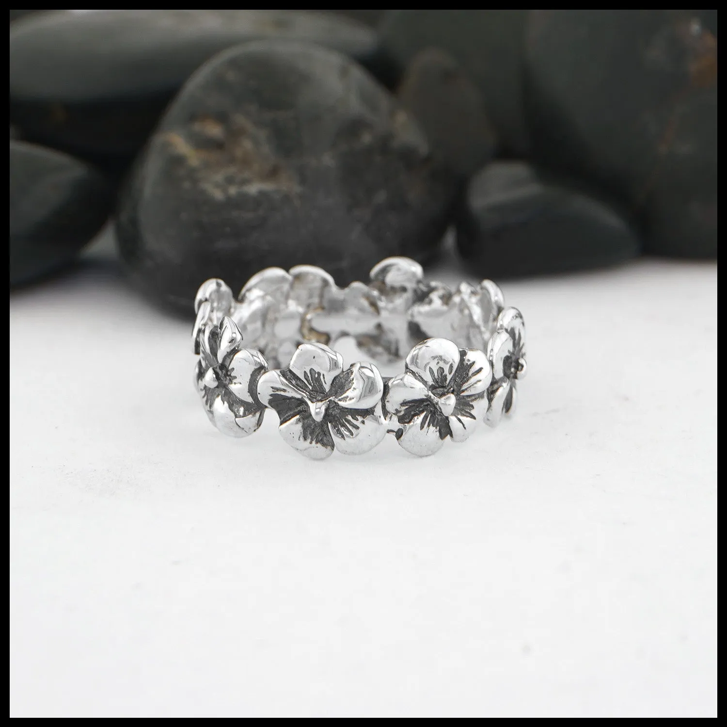 Flower Eternity Ring