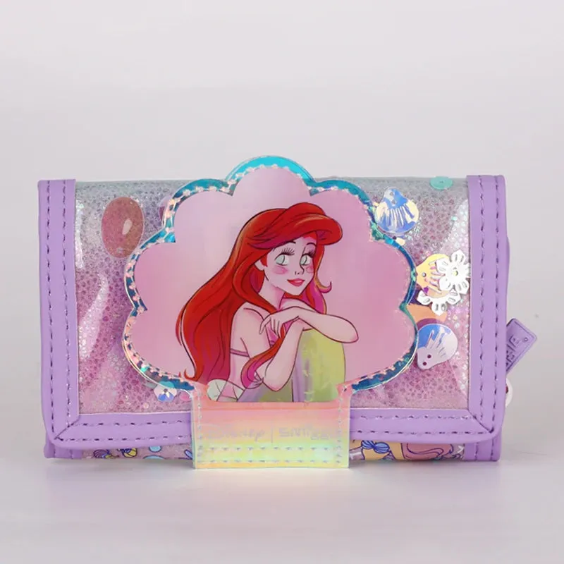 Genuine Disney Mermaid School Bag /Children Stationery Pen Case /Lunch Bag Backpack