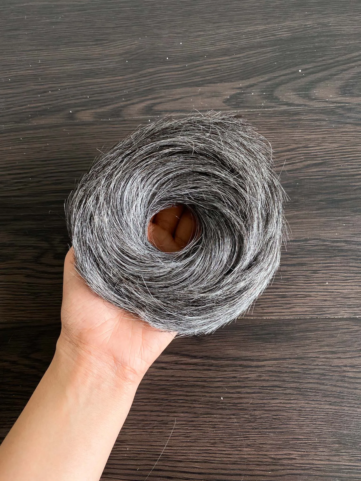 Graceful Grays - Donut Scrunchies | Nish Hair