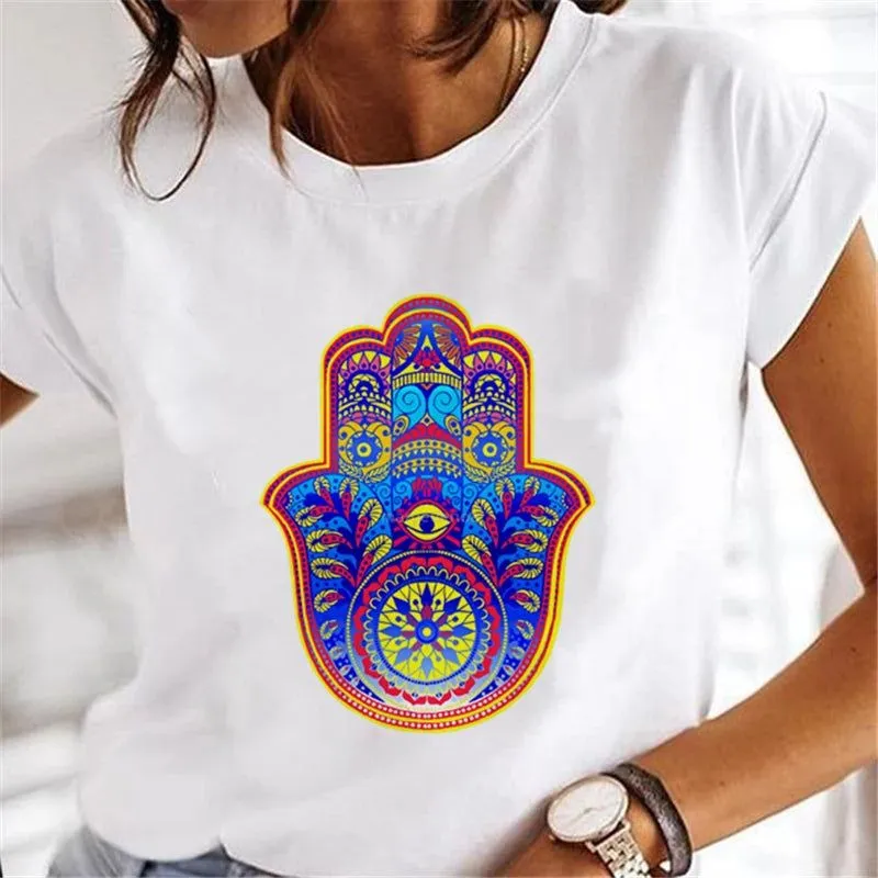Hamsa Elegance T-Shirt Collection