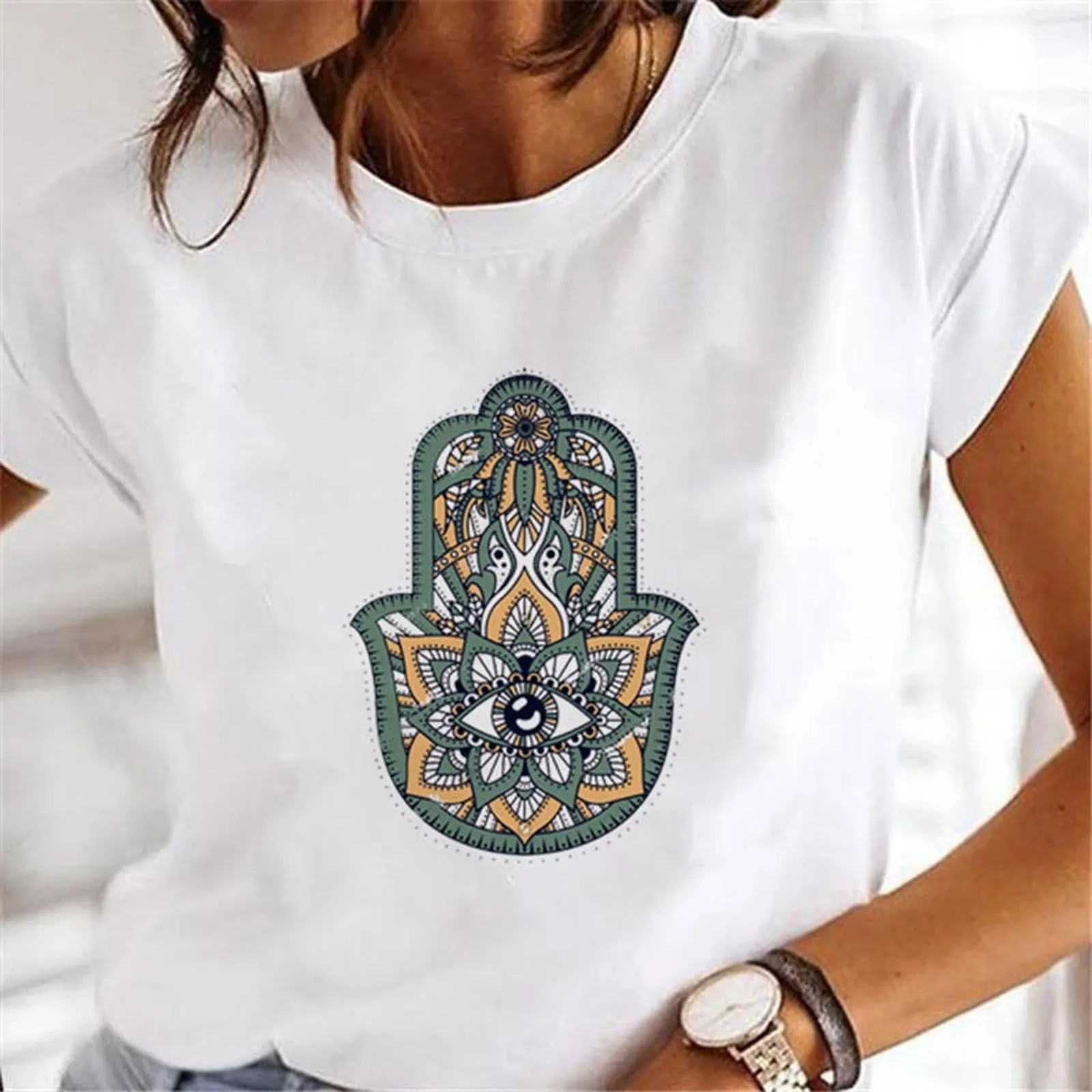 Hamsa Elegance T-Shirt Collection