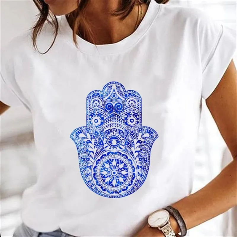 Hamsa Elegance T-Shirt Collection
