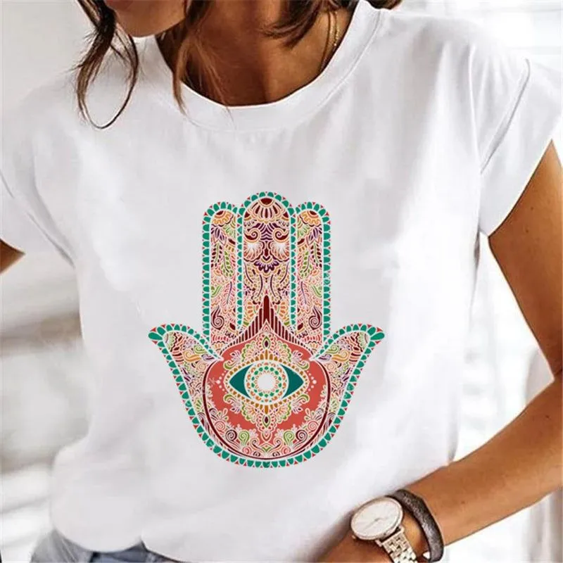 Hamsa Elegance T-Shirt Collection