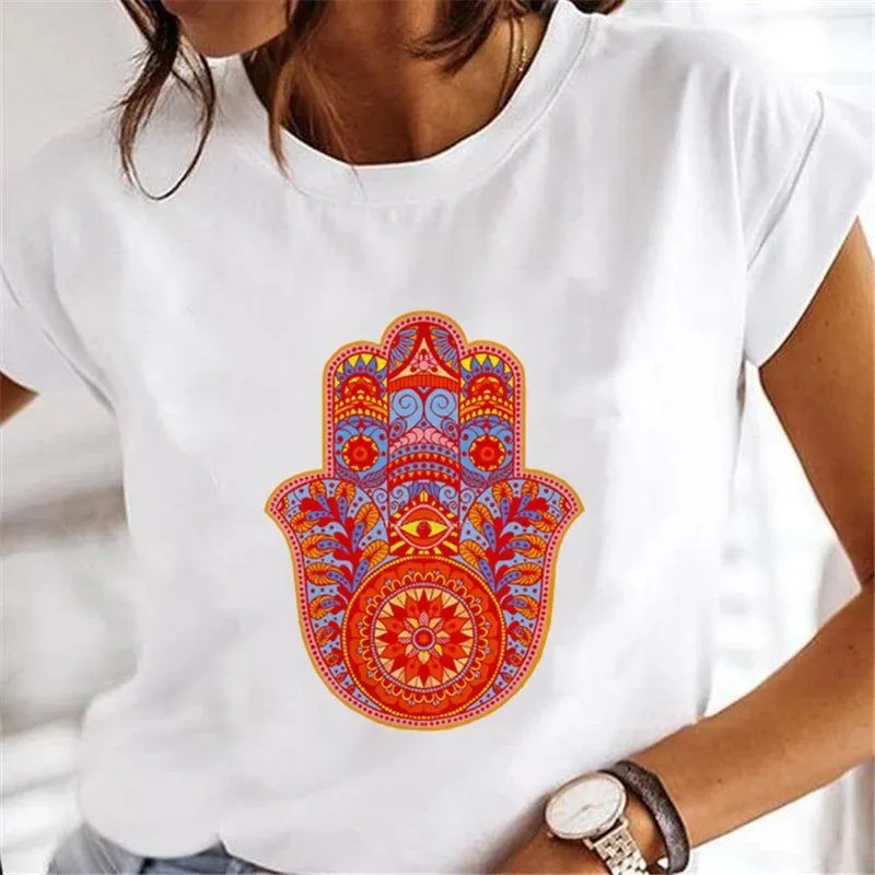 Hamsa Elegance T-Shirt Collection