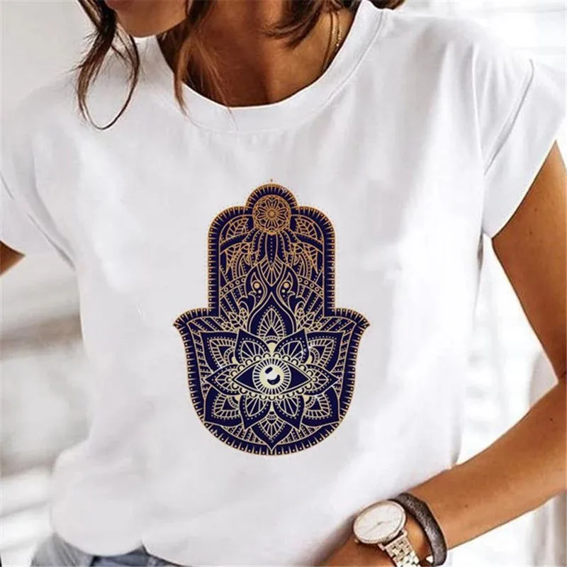 Hamsa Elegance T-Shirt Collection
