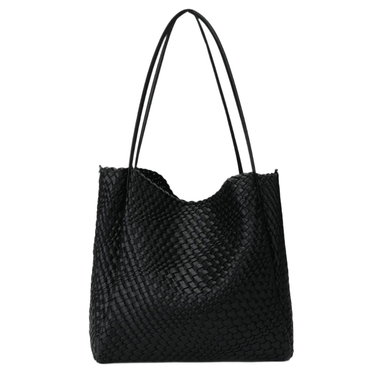 Hollace North South Woven Tote