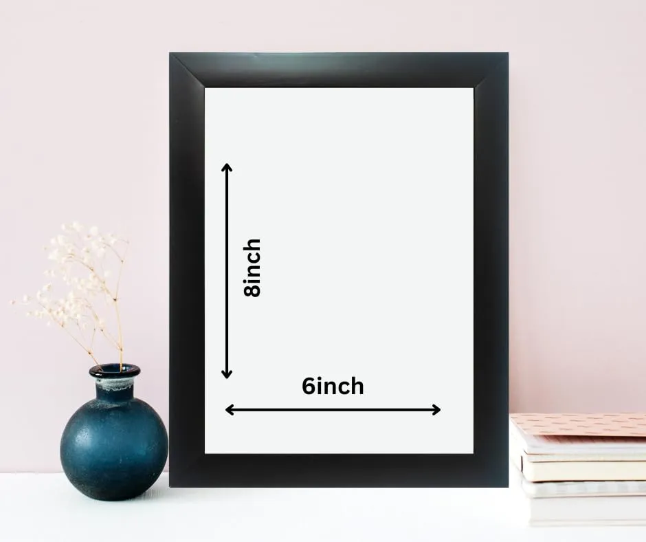 Jadoun Customized Spotify Photo For friend, girlfriend, wife,husband,(Frame with scannable code) | Gift | Birthday | Anniversary 6x8 inch..