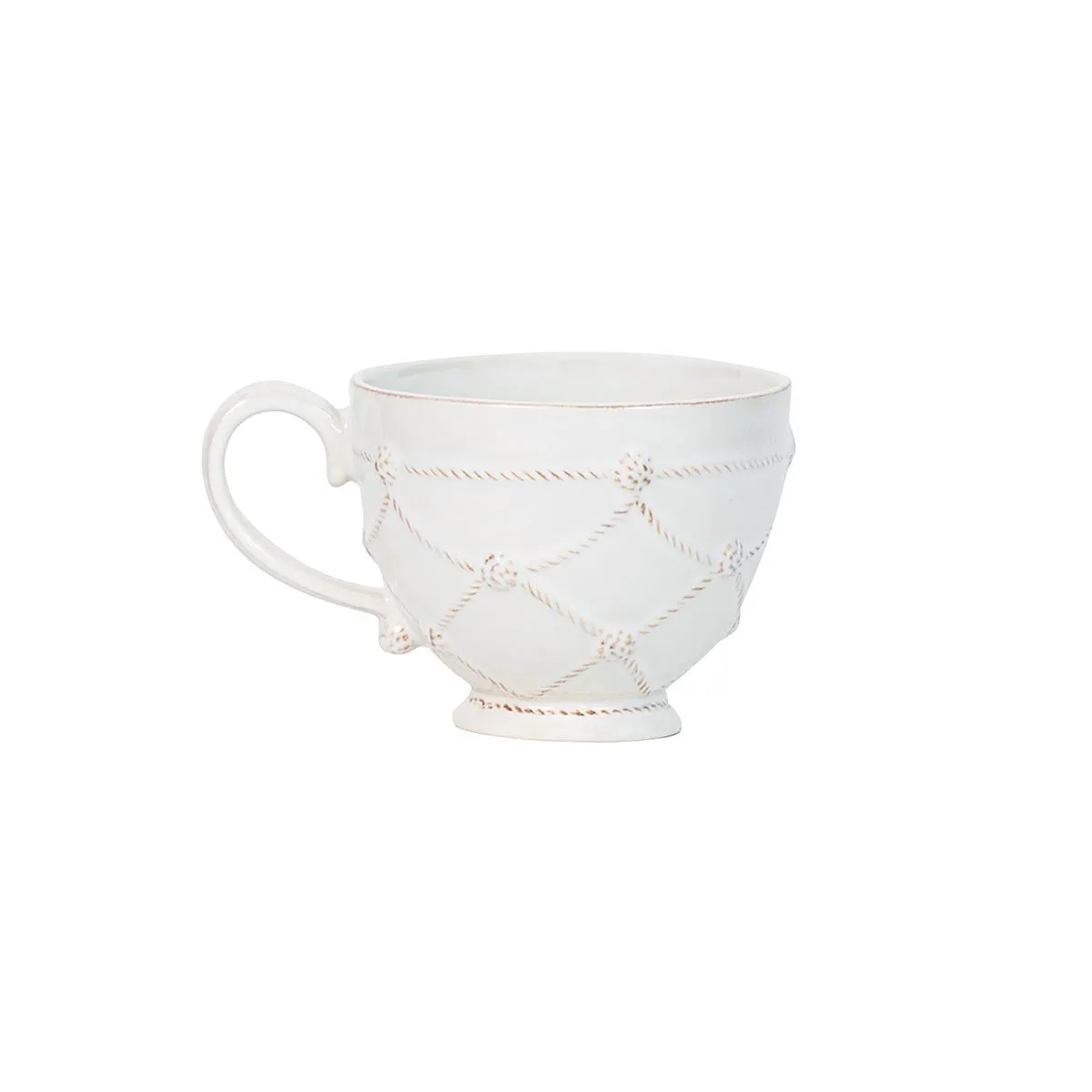 Jardins du Monde Breakfast Cup - Whitewash