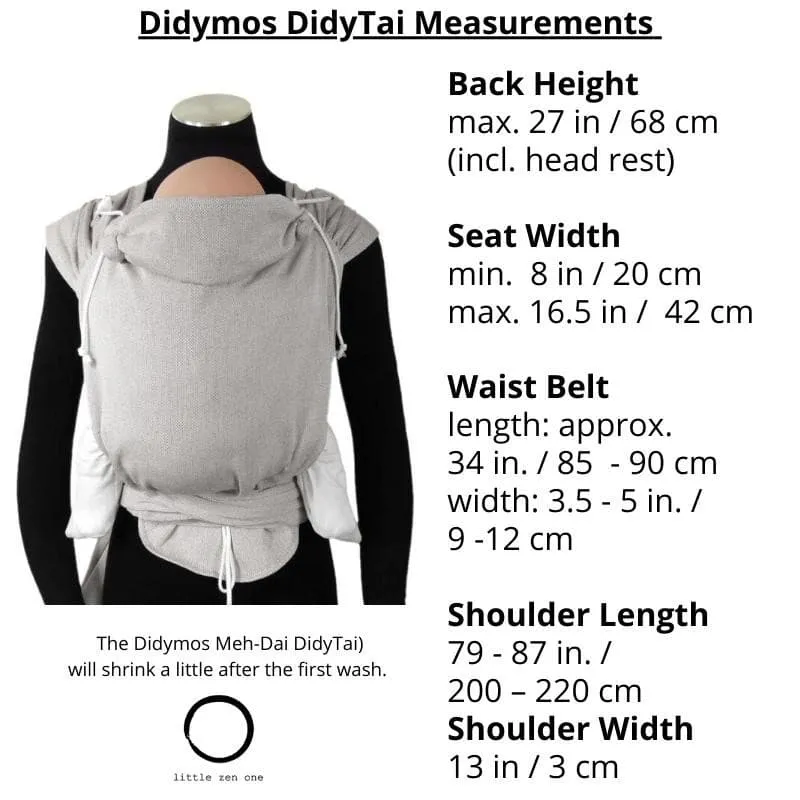 Kaleidoscope DidyTai Mei Tai by Didymos