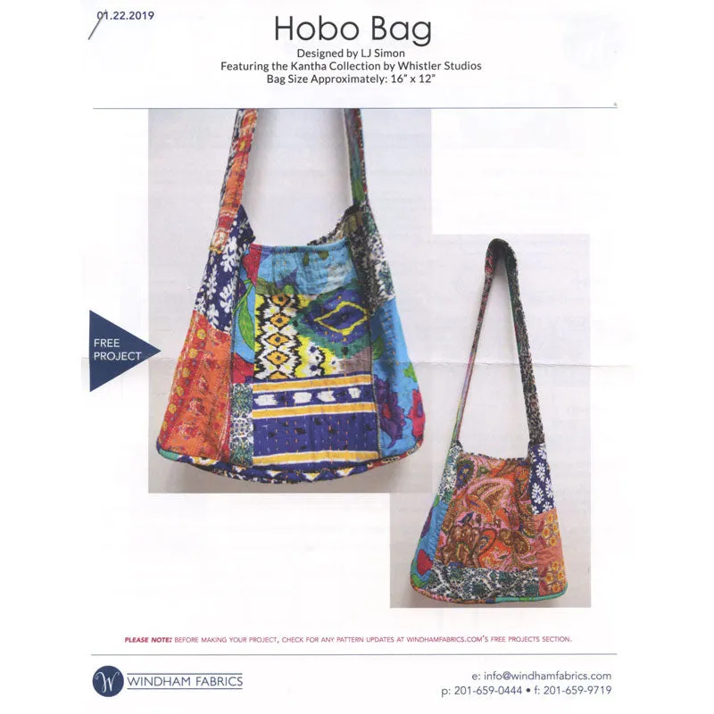 Kantha Hobo Bag Kit